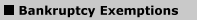 Bankruptcy Exemptions